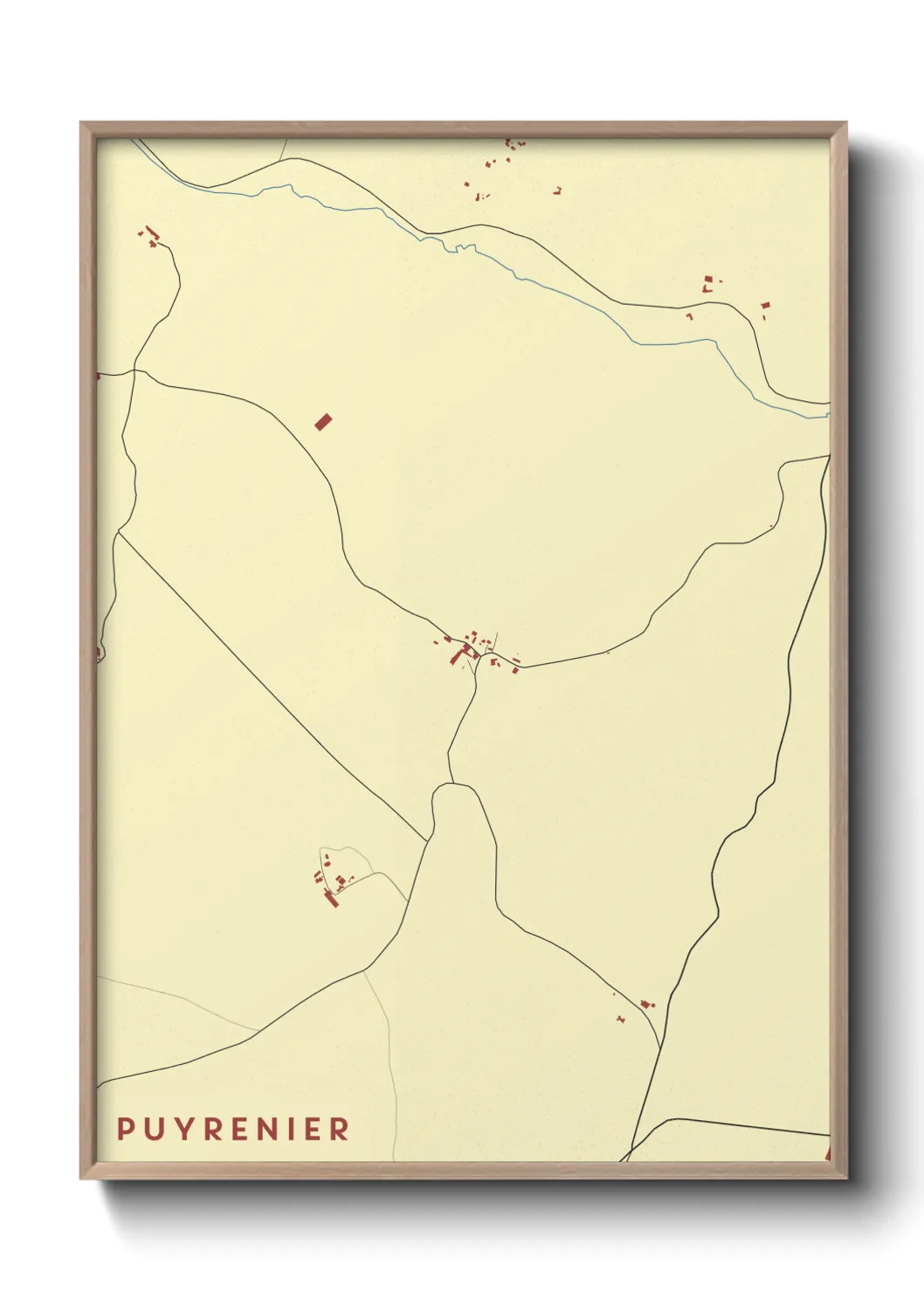 Un poster cartePuyrenier