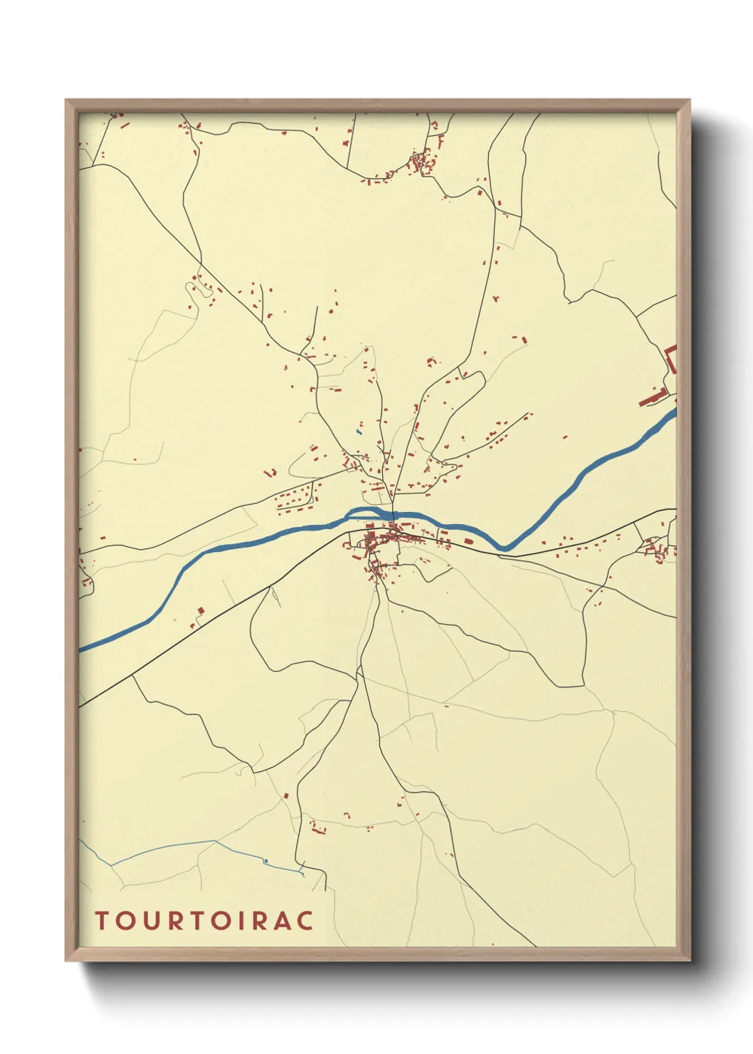 Un poster carteTourtoirac