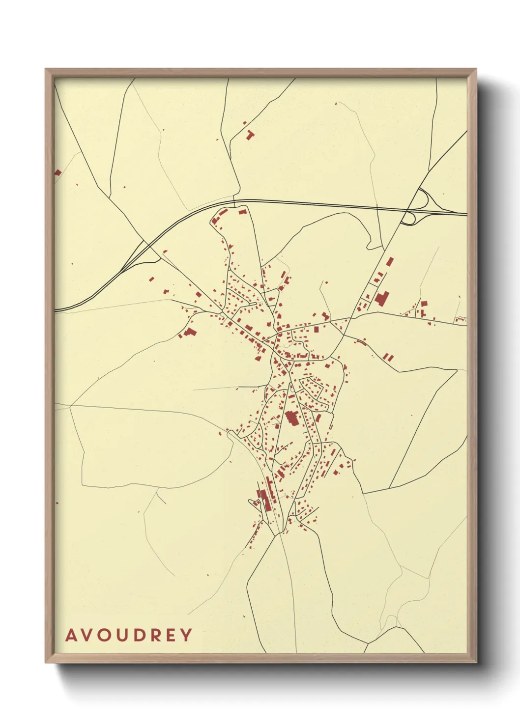 Un poster carteAvoudrey