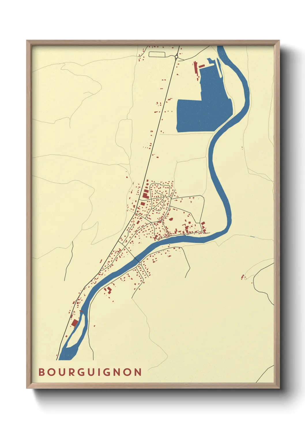 Un poster carteBourguignon