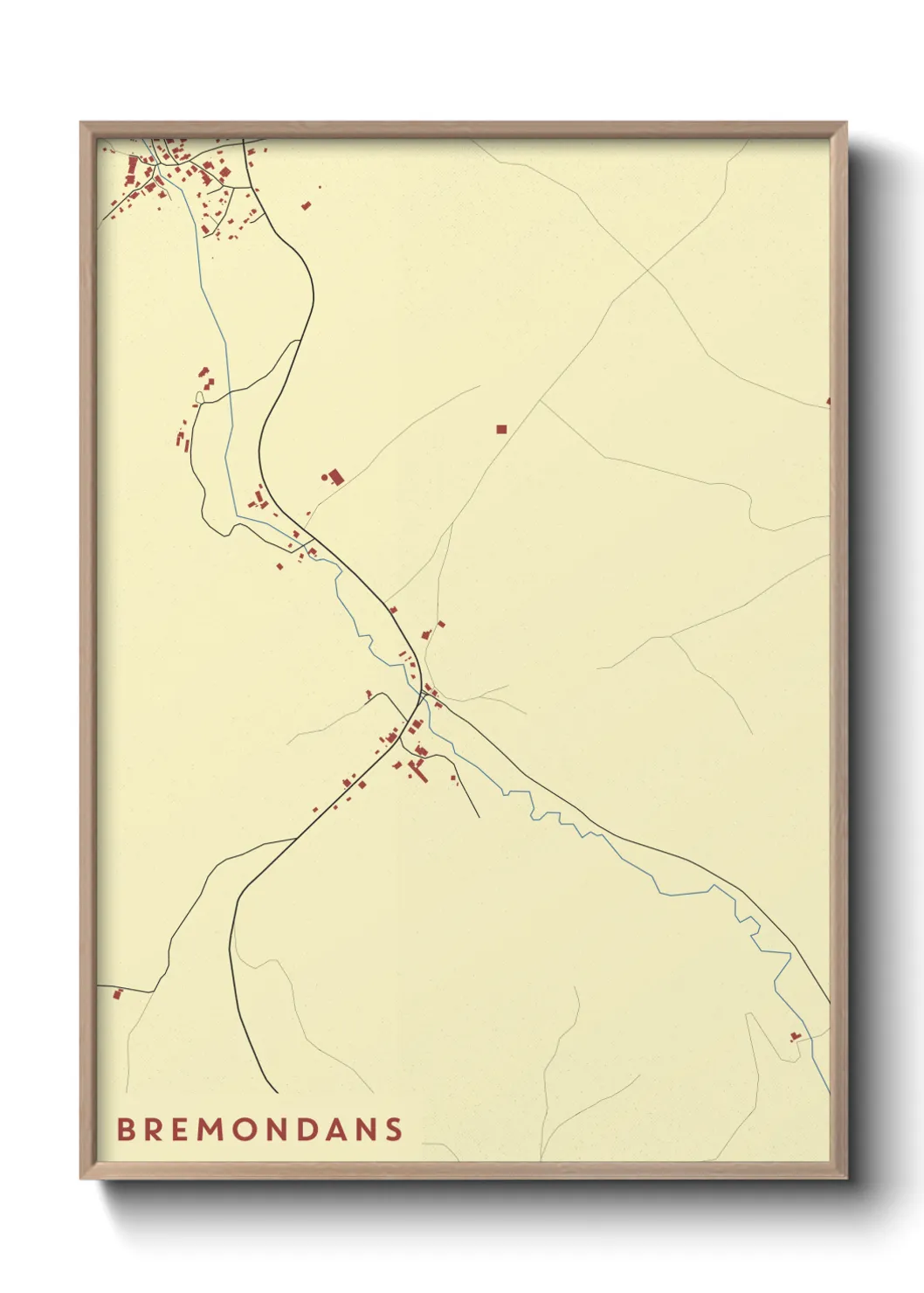 Un poster carteBremondans