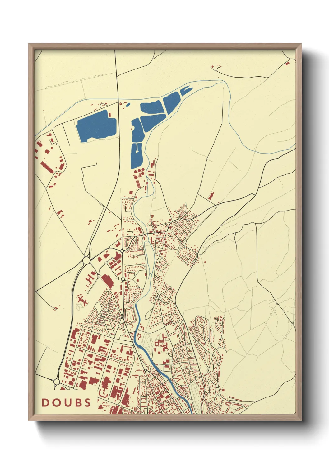 Un poster carteDoubs