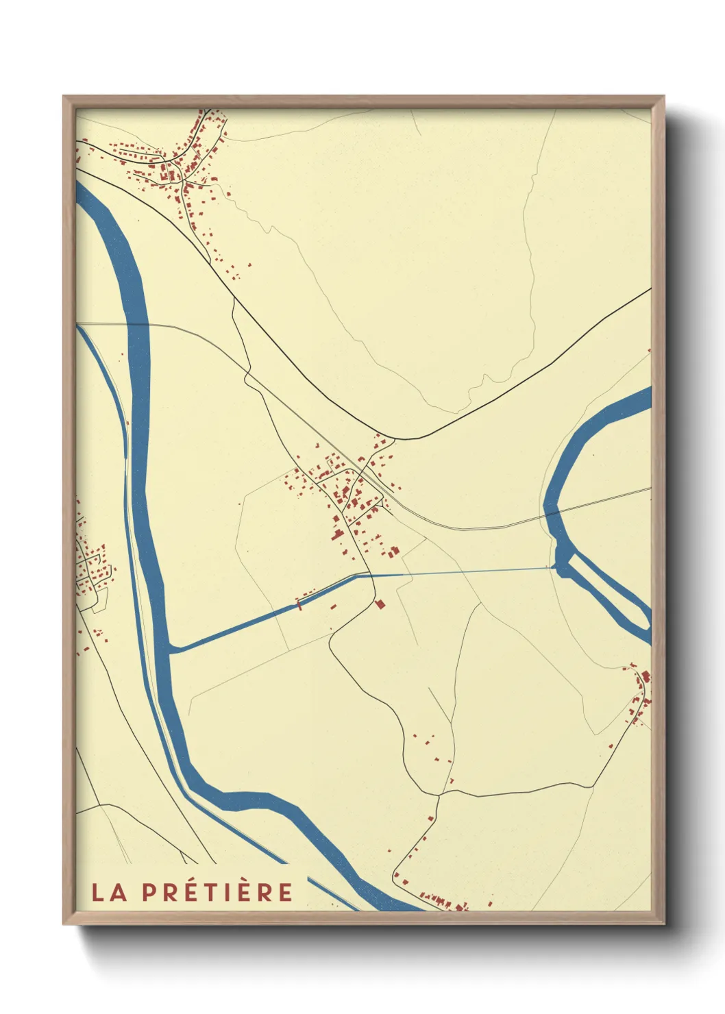 Un poster carteLa Prétière