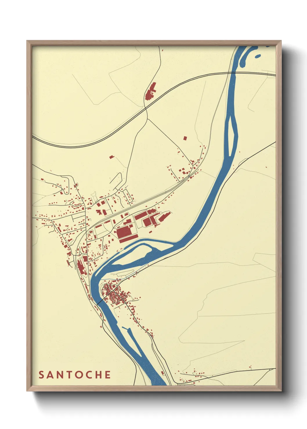 Un poster carteSantoche