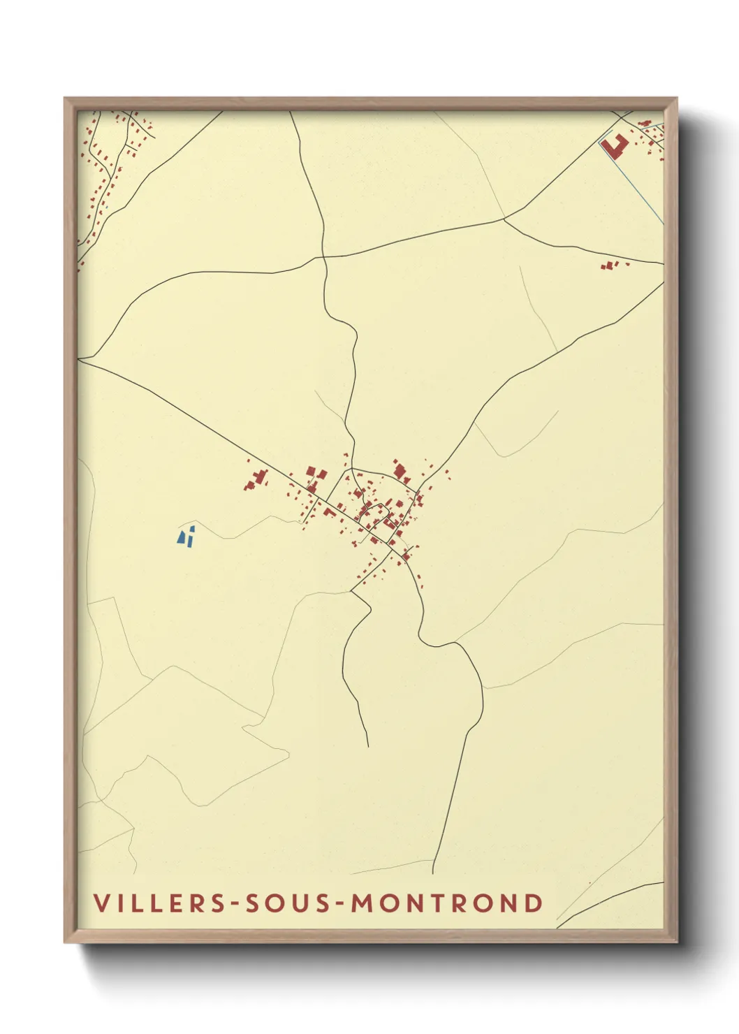 Un poster carteVillers-sous-Montrond