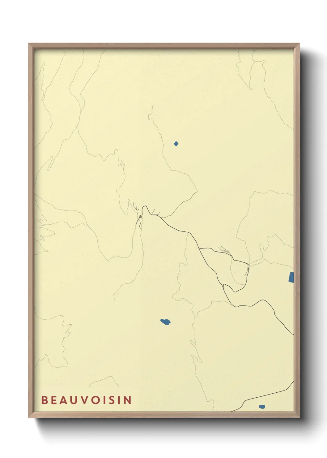 Un poster carteBeauvoisin