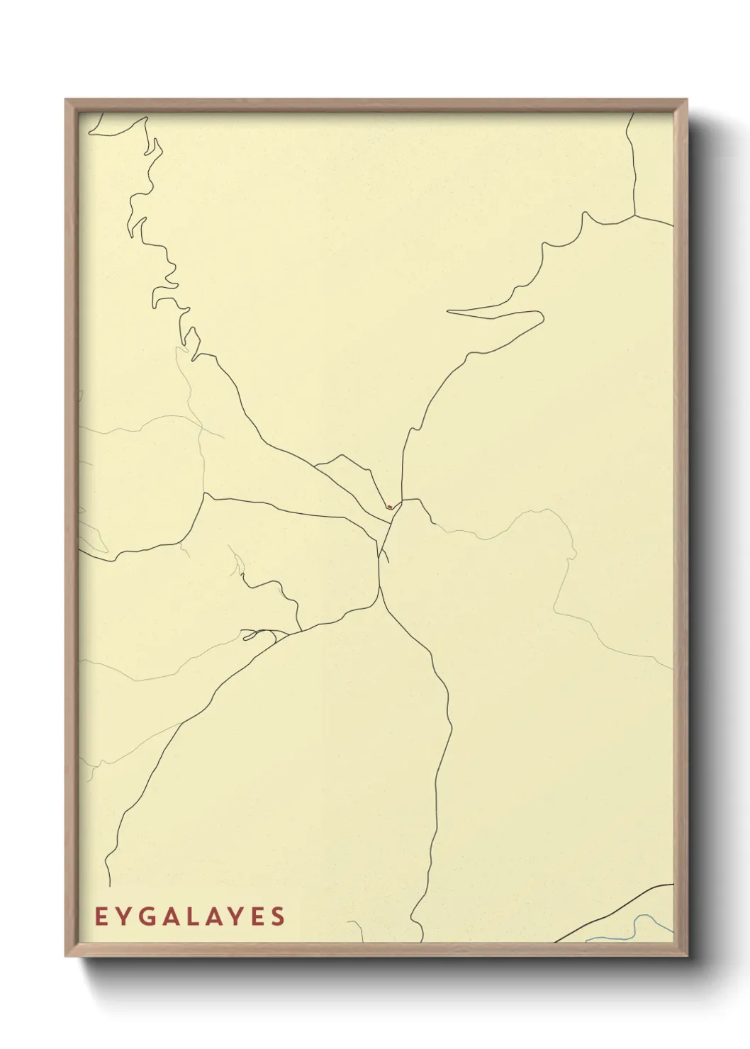 Un poster carteEygalayes