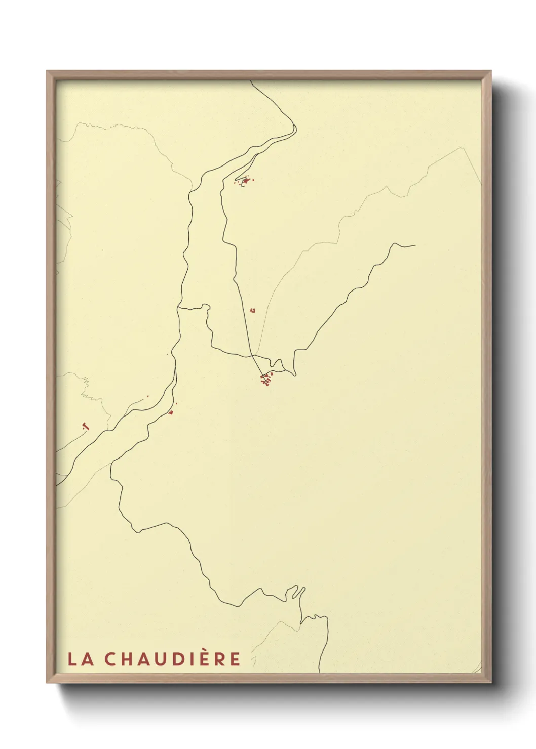 Un poster carteLa Chaudière