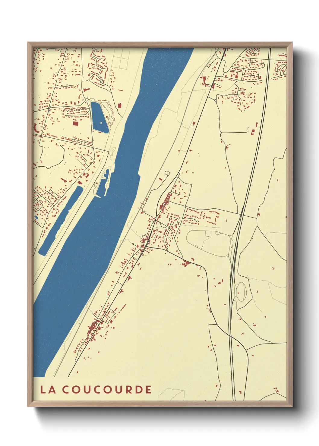 Un poster carteLa Coucourde