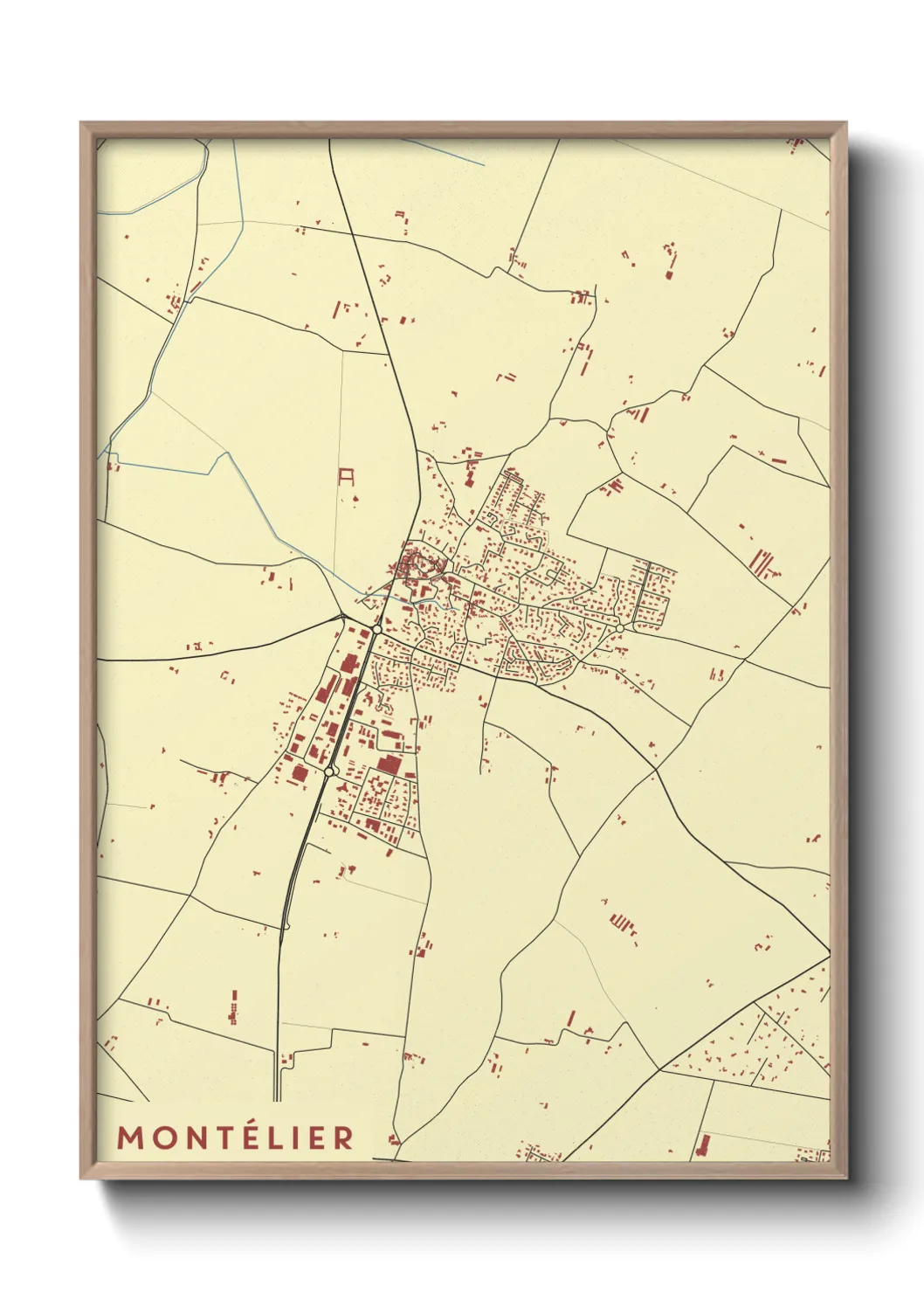 Un poster carteMontélier