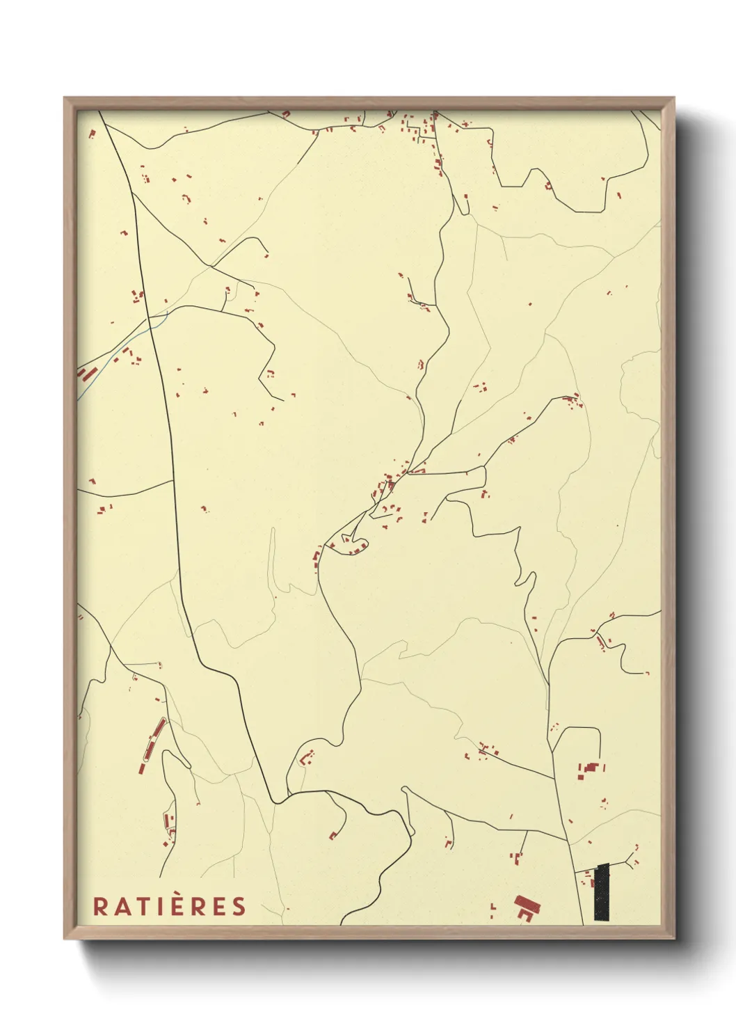 Un poster carteRatières