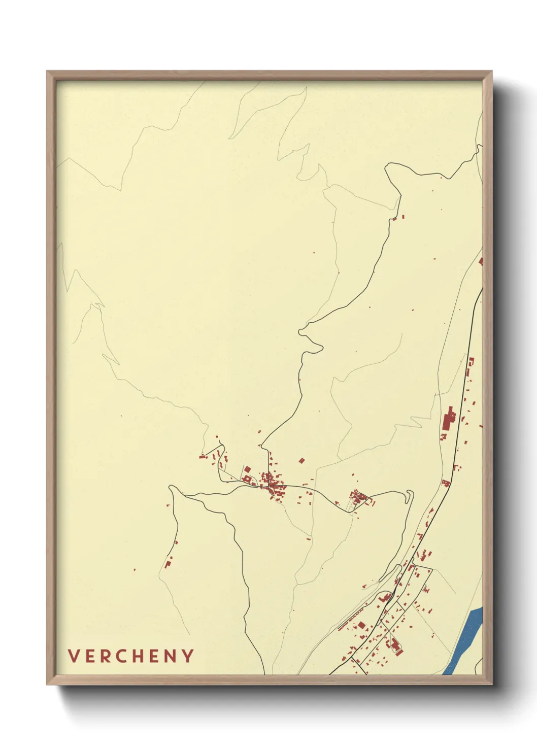 Un poster carteVercheny