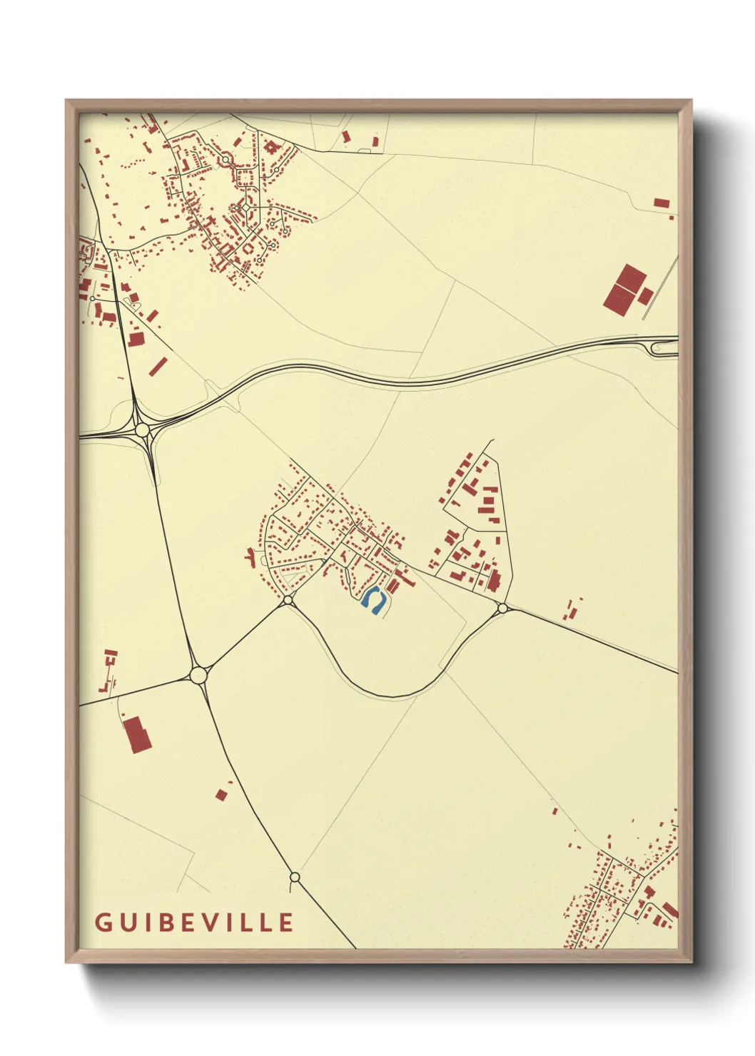 Un poster carteGuibeville