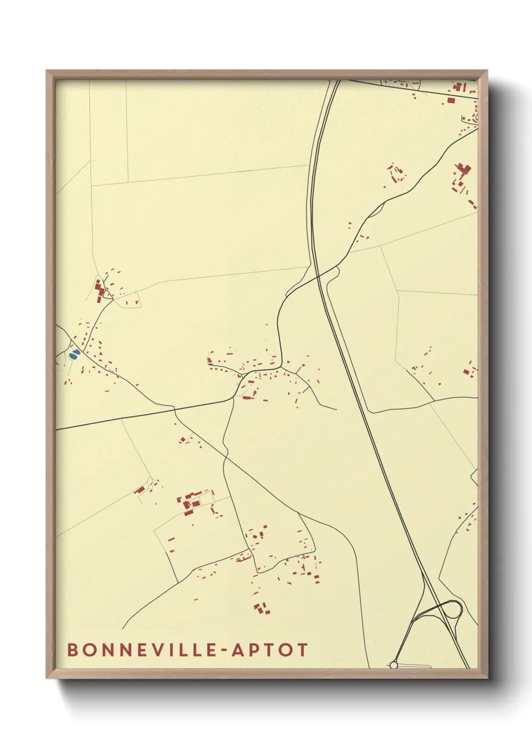 Un poster carteBonneville-Aptot