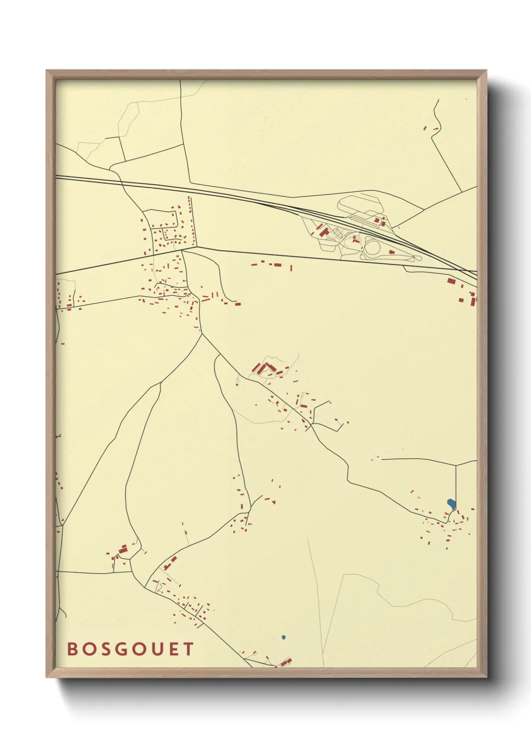 Un poster carteBosgouet