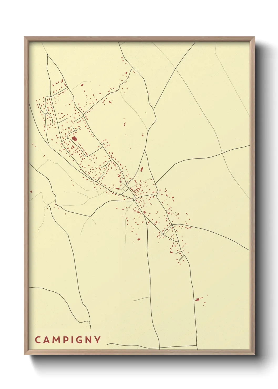 Un poster carteCampigny