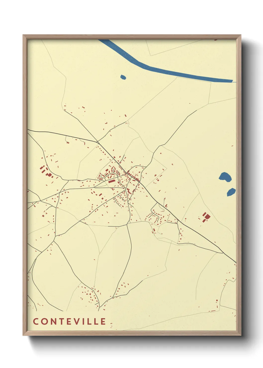 Un poster carteConteville