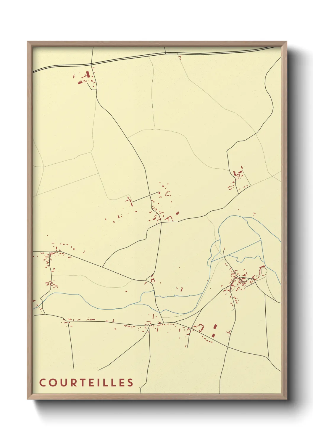 Un poster carteCourteilles