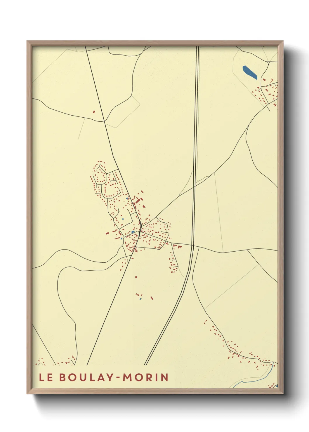 Un poster carteLe Boulay-Morin