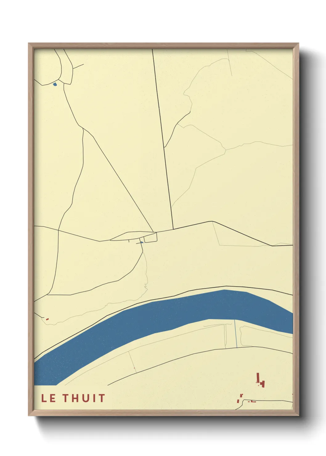 Un poster carteLe Thuit