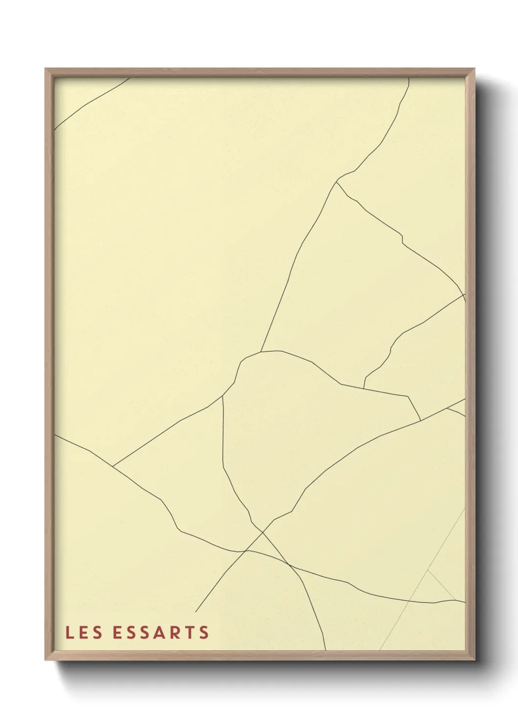 Un poster carteLes Essarts