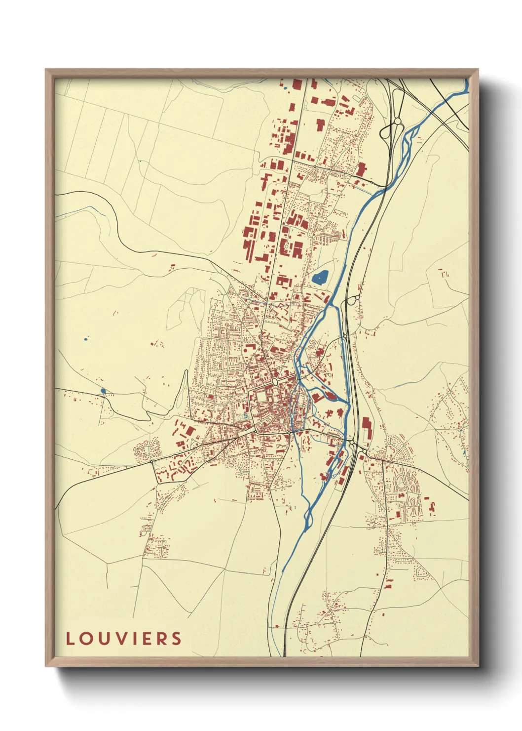 Un poster carteLouviers