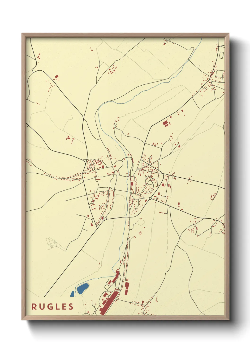 Un poster carteRugles