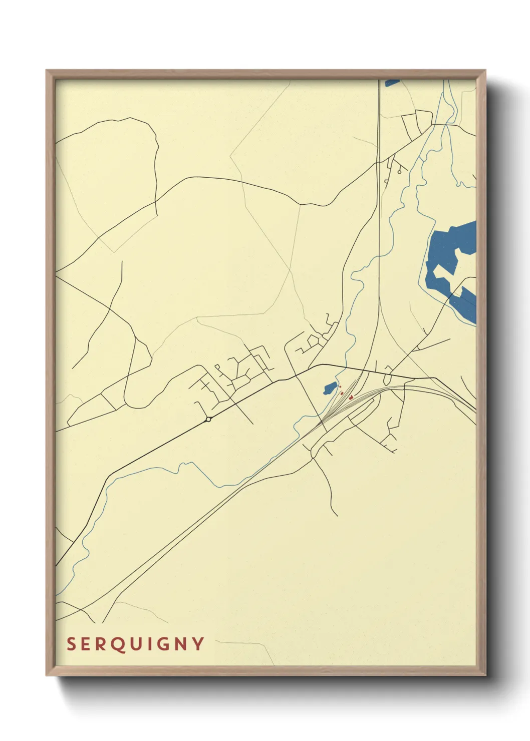 Un poster carteSerquigny