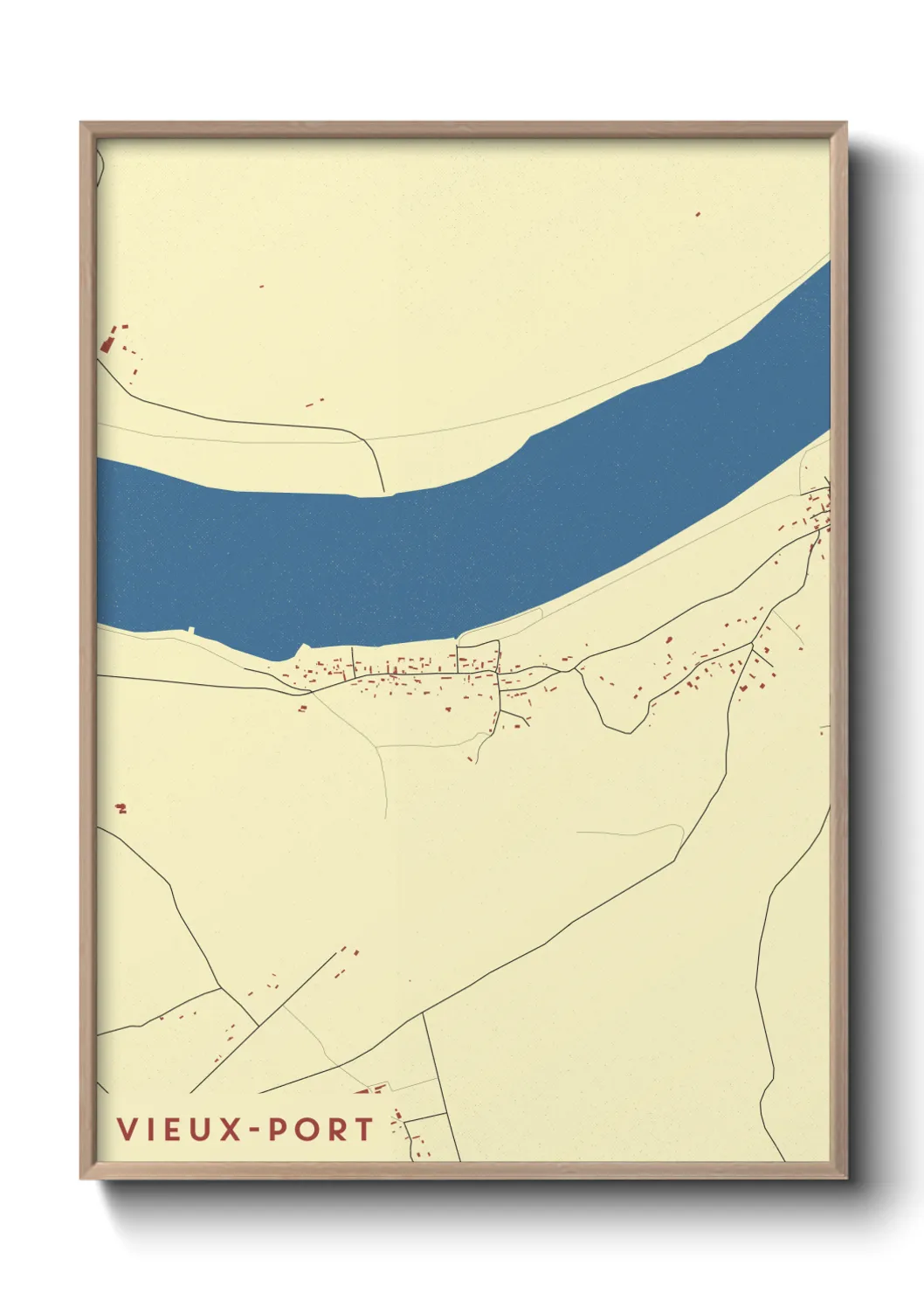 Un poster carteVieux-Port