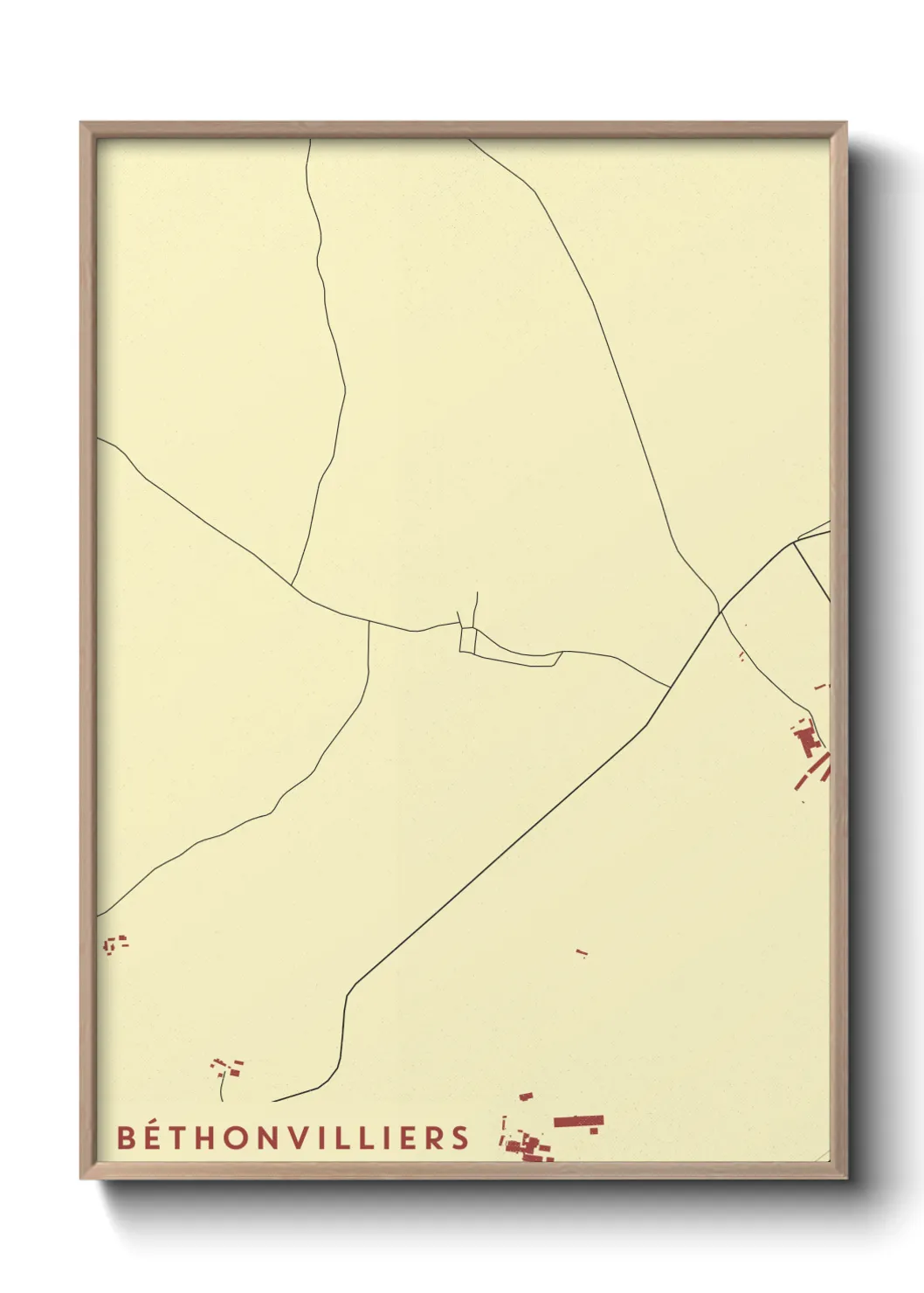 Un poster carteBéthonvilliers