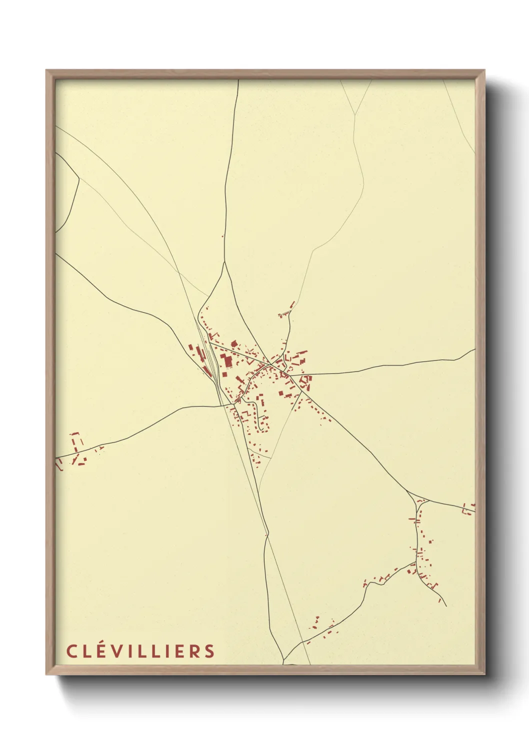Un poster carteClévilliers
