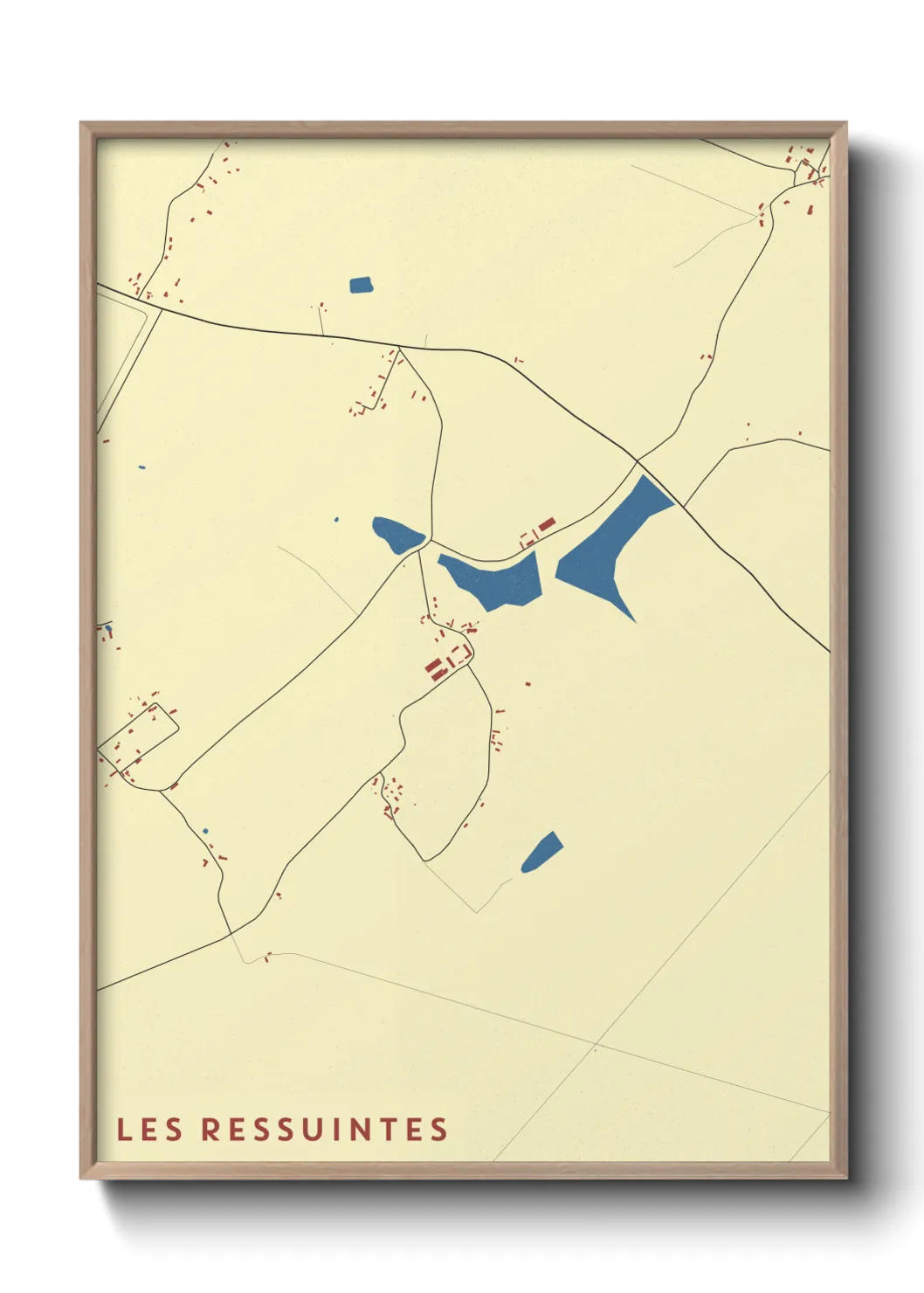 Un poster carteLes Ressuintes