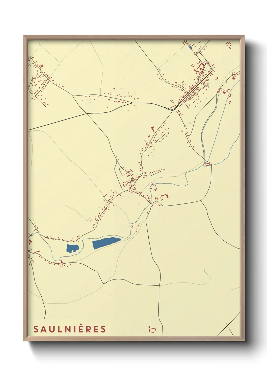 Un poster carteSaulnières