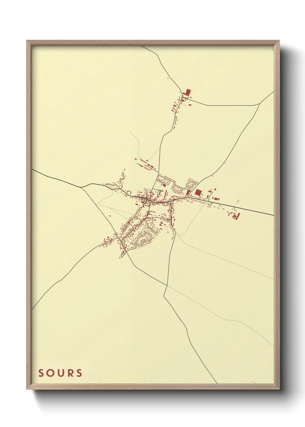 Un poster carteSours