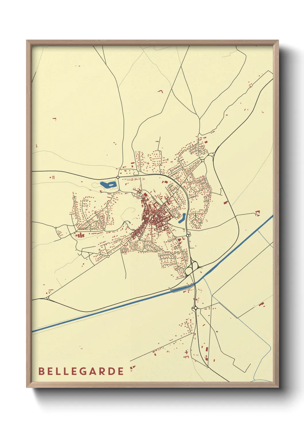 Un poster carteBellegarde