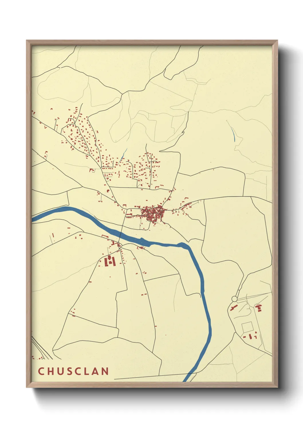 Un poster carteChusclan