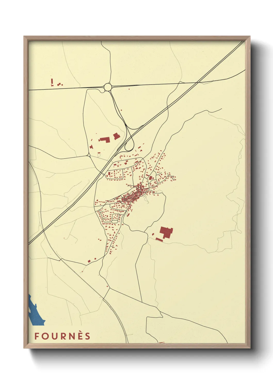 Un poster carteFournès
