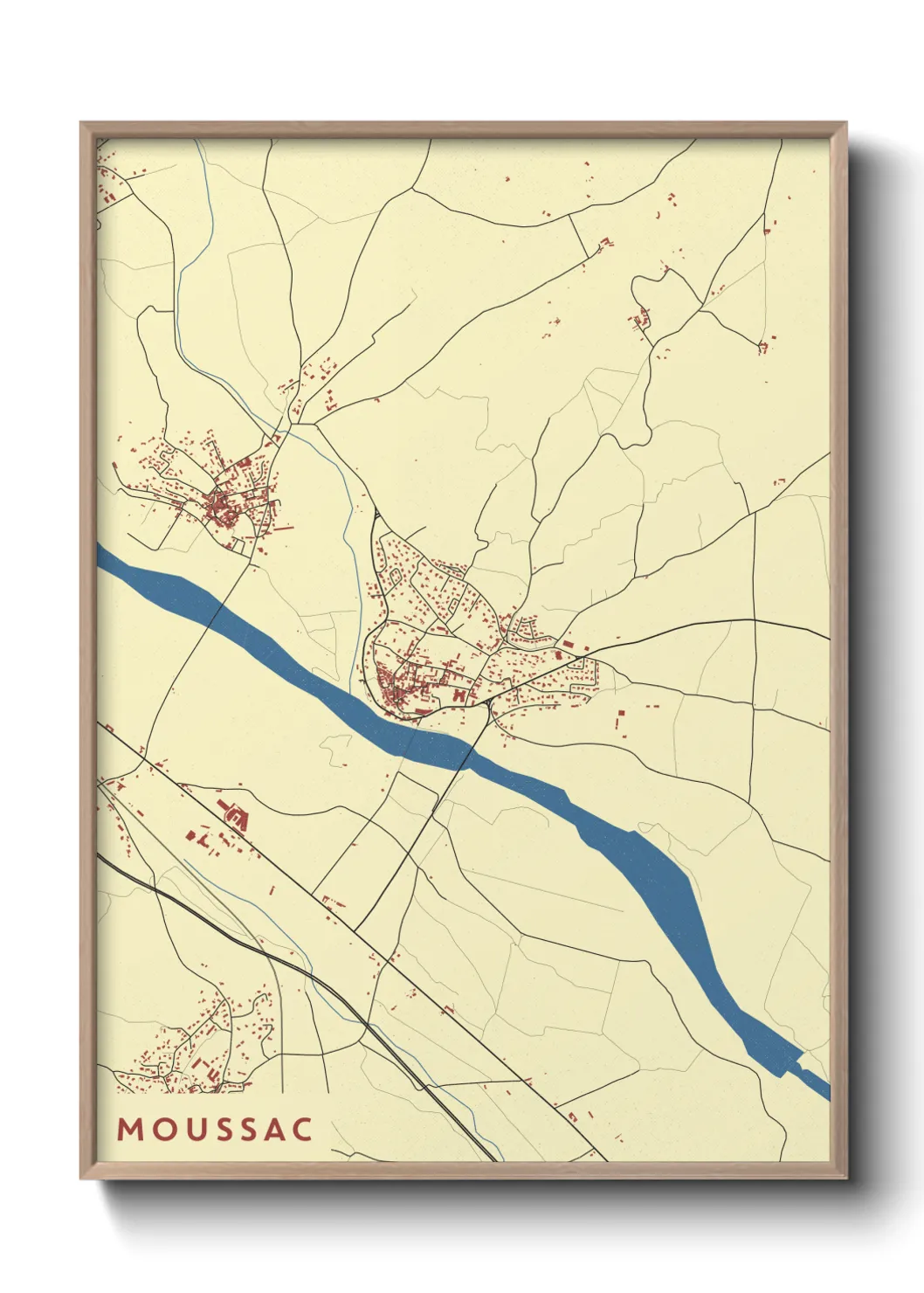 Un poster carteMoussac