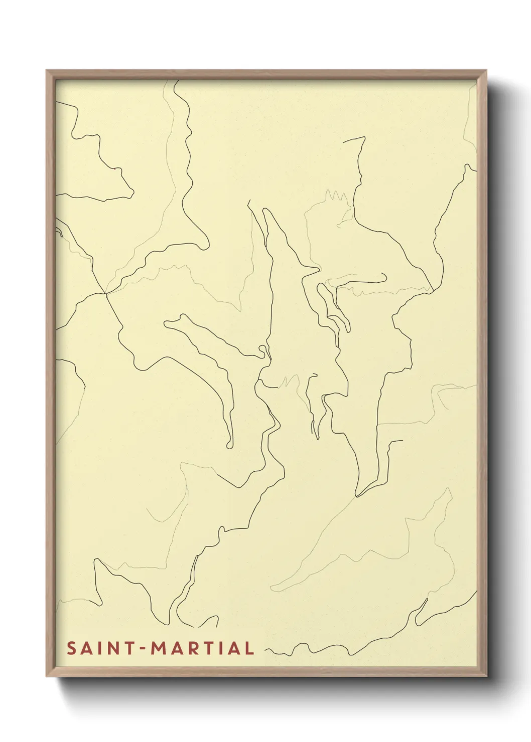 Un poster carteSaint-Martial