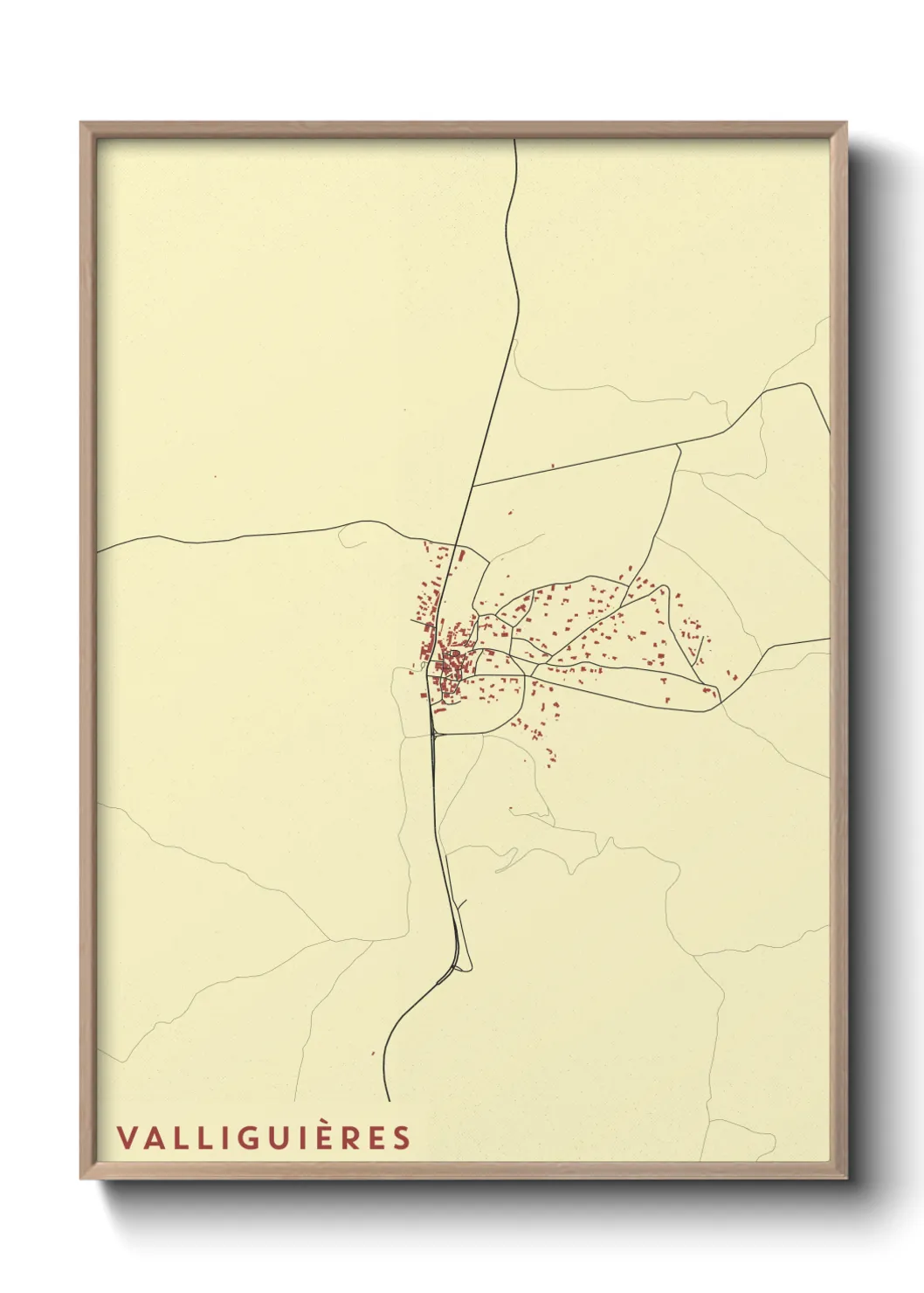 Un poster carteValliguières
