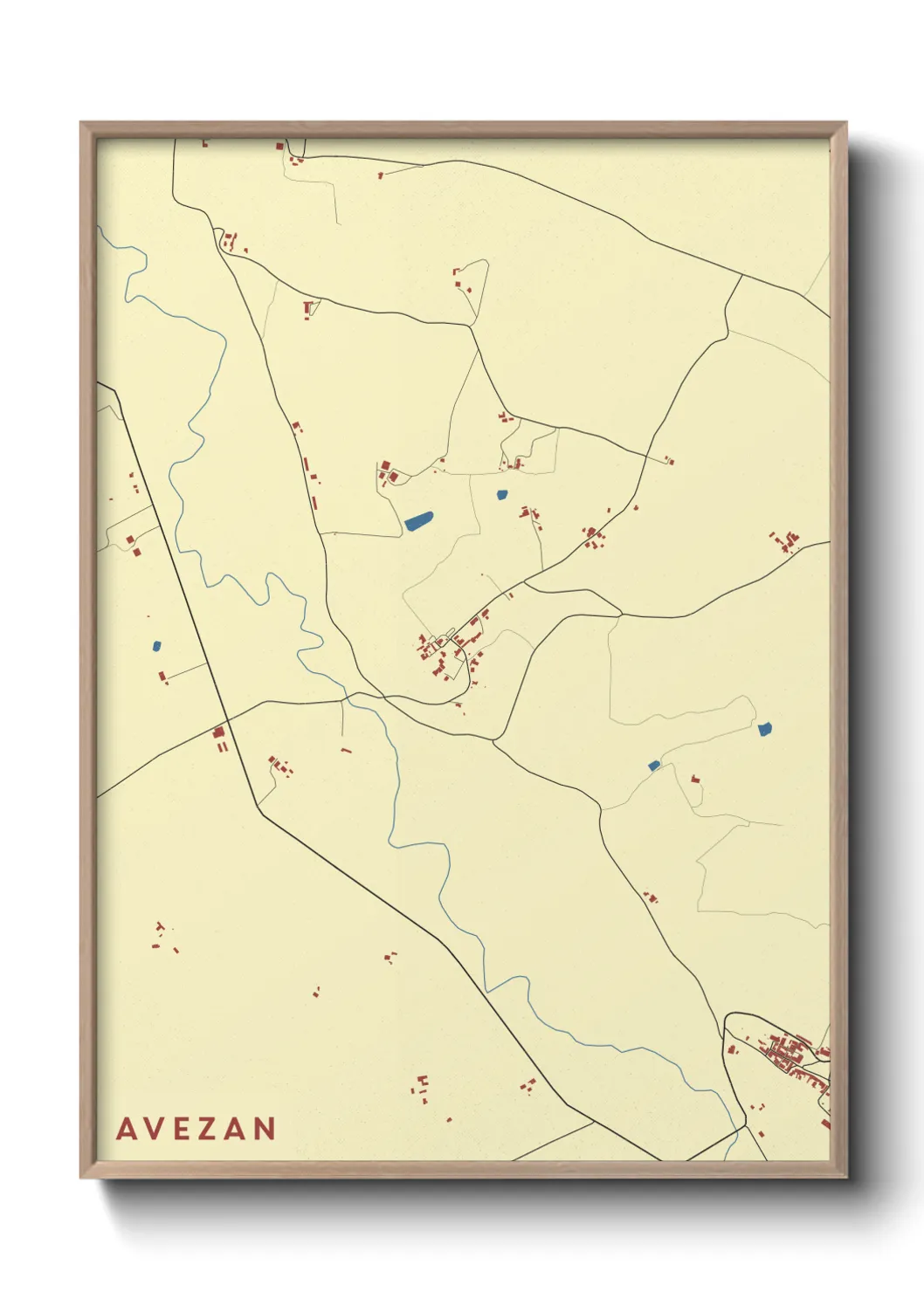 Un poster carteAvezan