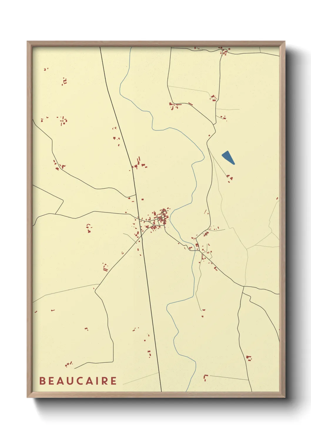 Un poster carteBeaucaire