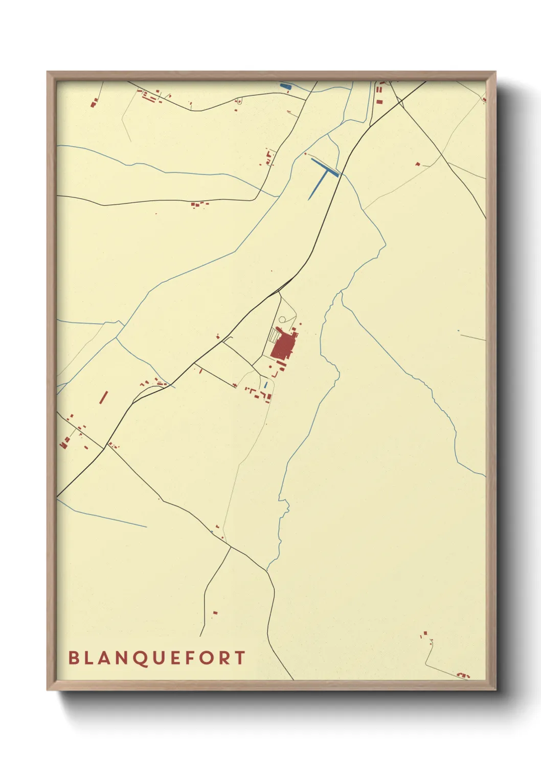 Un poster carteBlanquefort