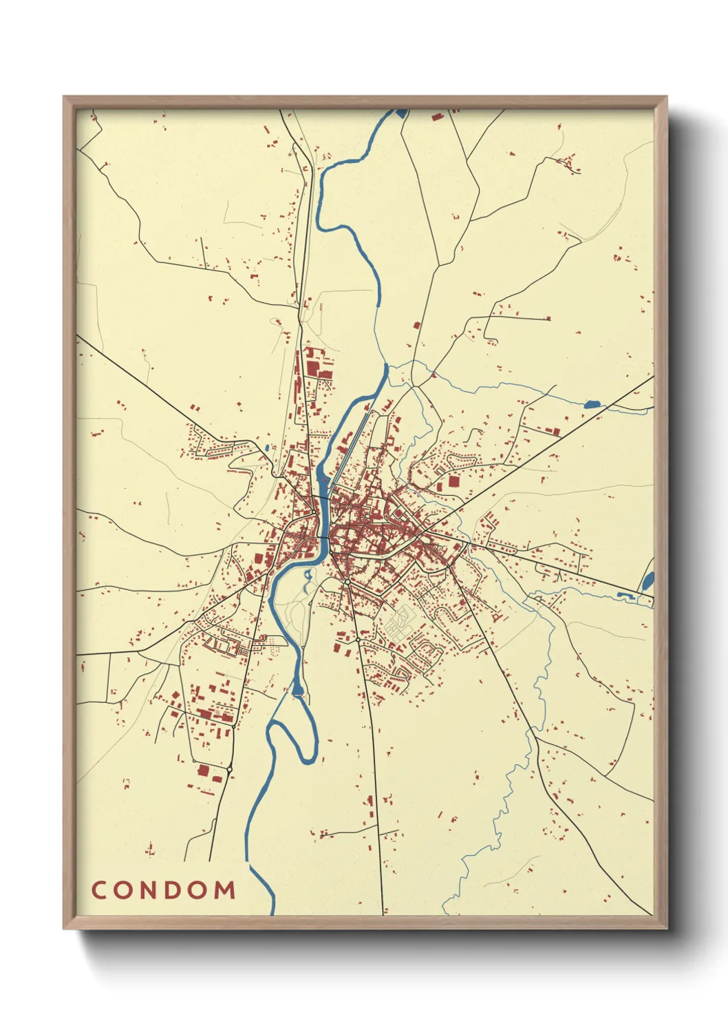 Un poster carteCondom