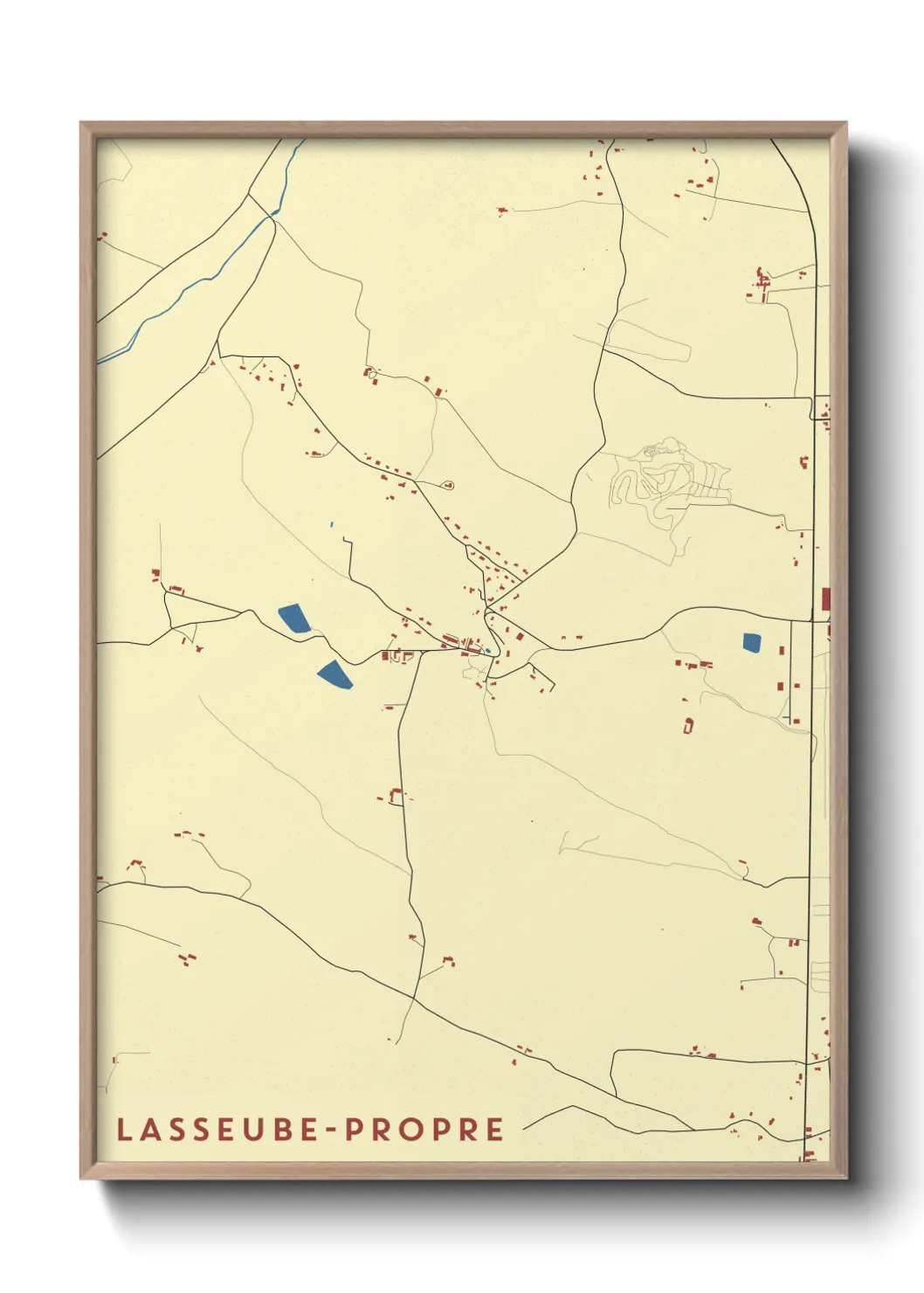 Un poster carteLasseube-Propre
