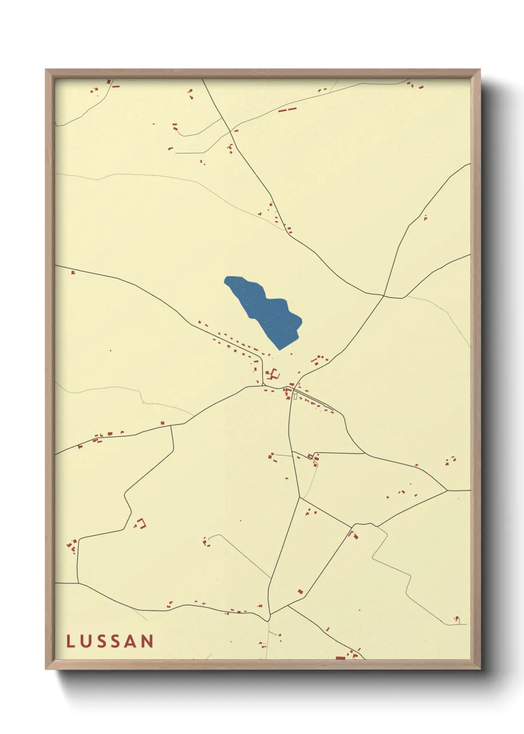 Un poster carteLussan