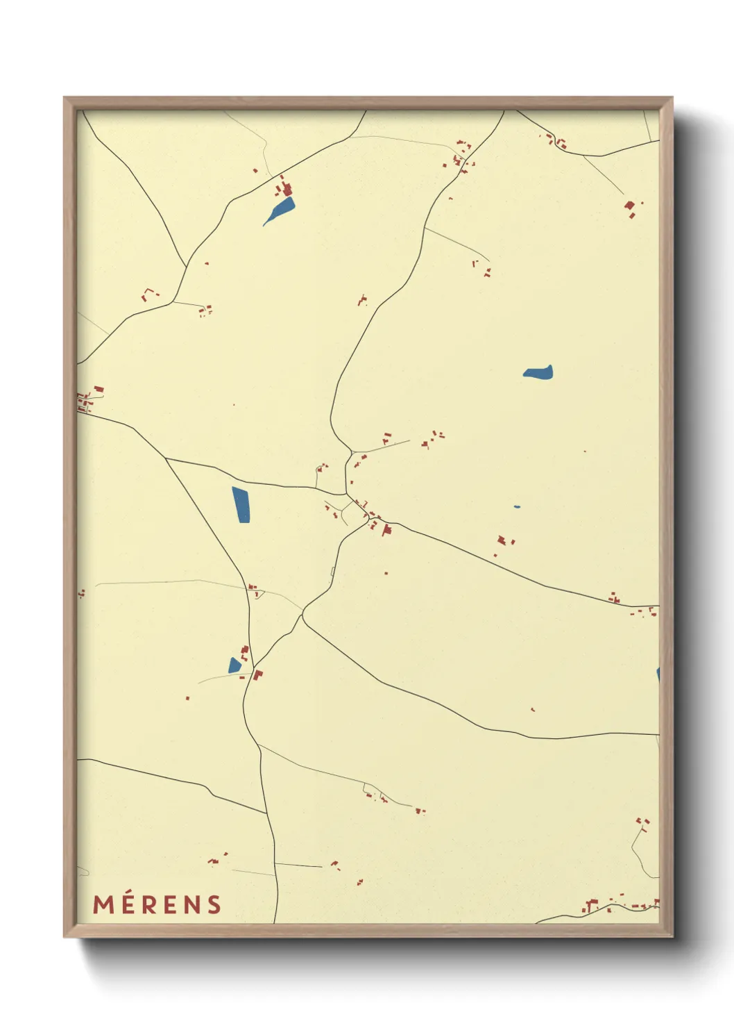 Un poster carteMérens