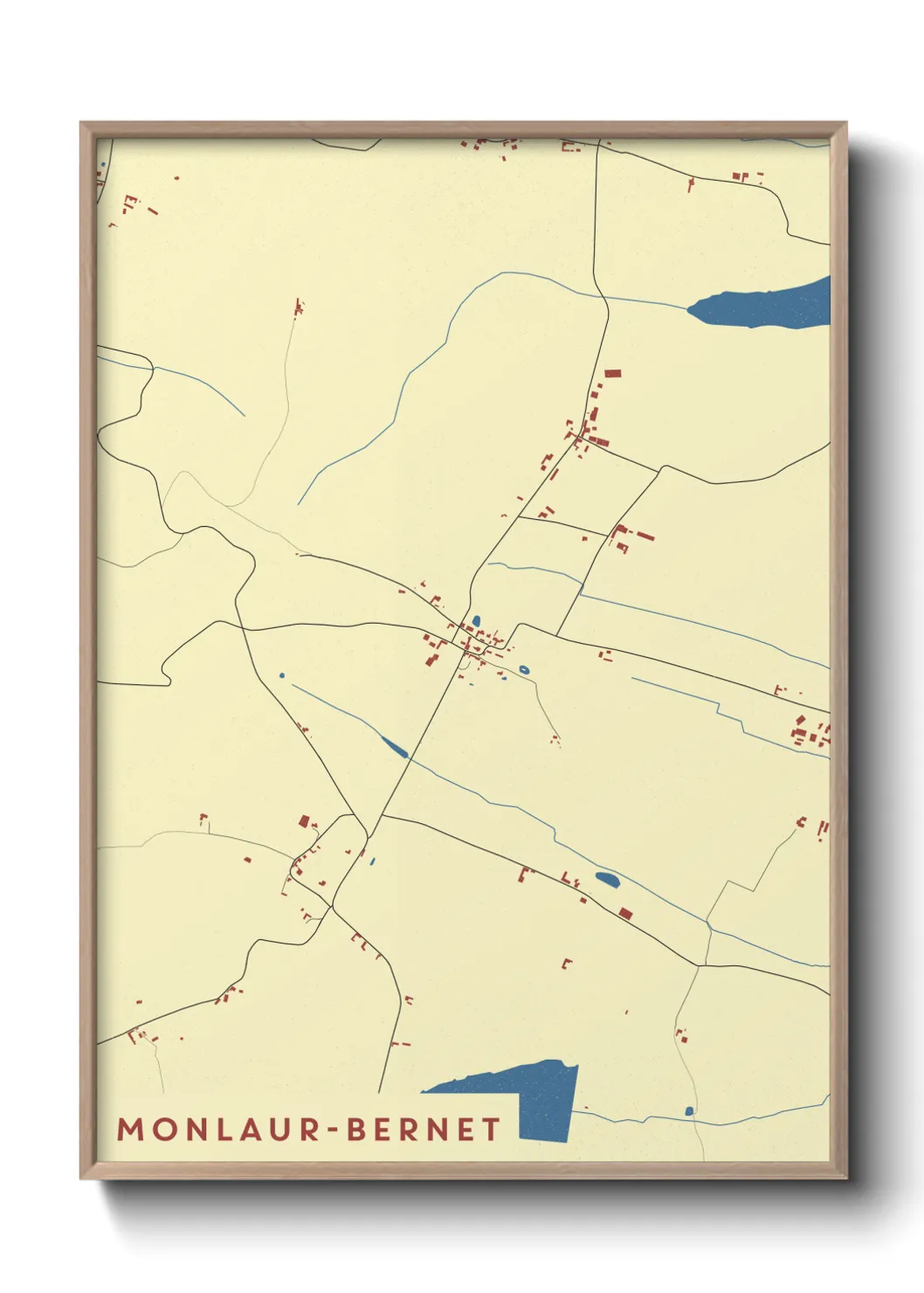 Un poster carteMonlaur-Bernet