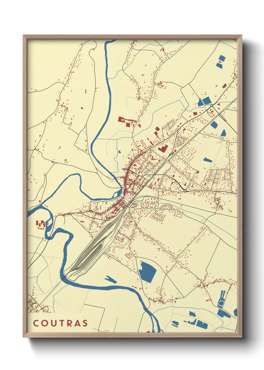 Un poster carteCoutras