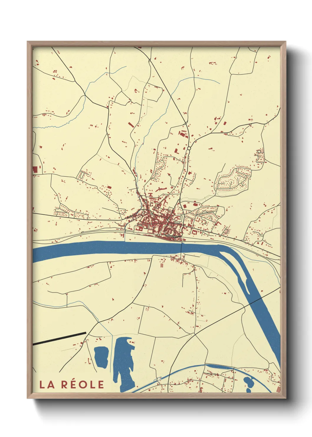Un poster carteLa Réole